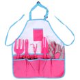 thumbnail image 4 of Kit de jardinería para niños pequeños ANGGREK Juego de jardinería con sombrero guantes, 4 of 8