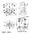 thumbnail image 4 of Conector de audio de 3.5 mm para montaje en PCB 6 pines PJ-311D/PJ-342B 15 piezas, 4 of 4