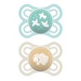 thumbnail image 1 of MAM Perfect Pacifiers, Baby Pacifiers 0-6 Months (2 pack), Best Pacifier for Breastfed Babies, Orthodontic Pacifier, Unisex Baby Pacifier, 1 of 7