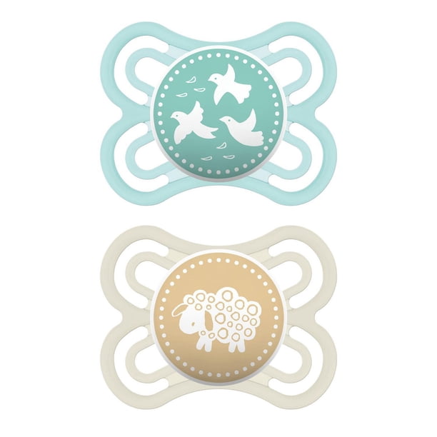 Regular Pacifier MAM Perfect Pacifiers, Baby Pacifiers 0-6 Months (2 pack), Best ...