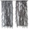 thumbnail image 1 of Cortinas de gasa transparente con volantes de la colección Sweet Home, 1 of 4