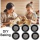 thumbnail image 5 of Mini Tart Tins Round Non-Stick Quiche Molds for Baking Individual Pies, 5 of 5