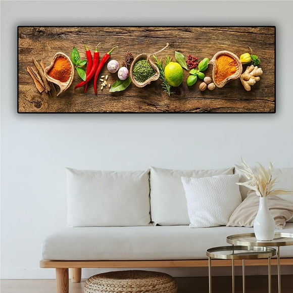 Kitchen Canvas Painting Wall Art Pictures Kitchen Painting Canvas Living Painting Wall Art For Living Room Home Decoration Modern Abstract Style