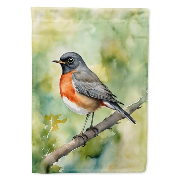 Connecticut American Robin Garden Flag