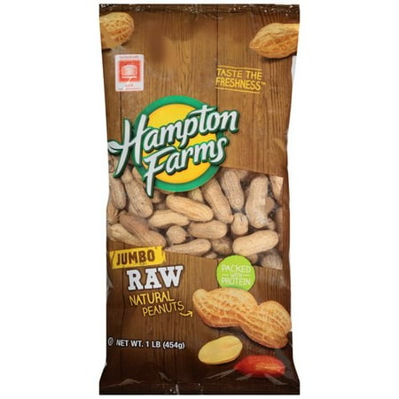Produce Unbranded Raw Jumbo Peanuts 16 Oz