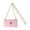 Pink, variant on Crossbody Bags for Women Small Mobile Phone Purse Fashion with Chain Straps Shoulder Bag for Women, Black