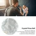 thumbnail image 4 of Crystal Prism Ball, Lighting Props Clear Crystal Ball Precise Glass Cutting Sparkling Reflection  for Photography, 4 of 7