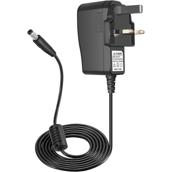 ERDS-12V 1A Power Supply, AC 100-240V to DC 12V 1A 1000mA Power Adapter, 5.5 x 2.1mm, 10 Feet Power Cord, FCC, Power Supply for Security Cameras, Routers, LED Strip Lights, Home Appliances, Scanner