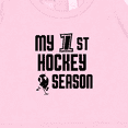 thumbnail image 3 of Inktastic My 1st Hockey Season Baby Sweatshirt, 3 of 4