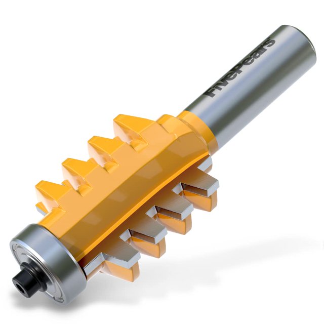 Broca fresadora Finger Joint FivePears con 1/2 vástago para carpintería