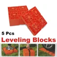 thumbnail image 1 of Blocs de Nivellement Robustes pour VR - Patins de Nivellement Emboîtables pour Butée de Roue de Caravane, 1 of 5