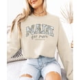 thumbnail image 3 of Camo Made for More Sweatshirt for Women Christian Inspirational Faith Pullover Gift Sand Sweatshirt Adult X-Large, 3 of 7
