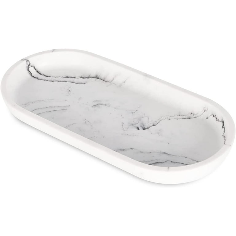 Silicone Countertop Vanity Tray Shatterproof Bathroom Soap Bottle