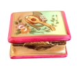 thumbnail image 3 of French Horn Mandolin Rose Book Limoges Box Figurine Limoges Box Porcelain Figurine, 3 of 5