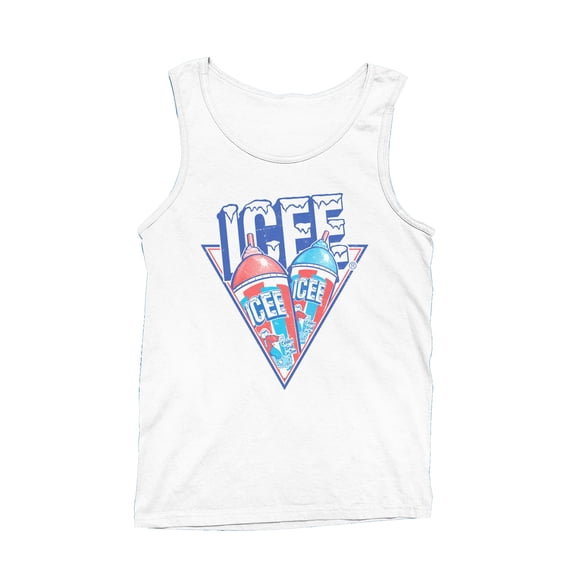 Officially Licensed Icee Classic Frozen Drink Men's Tank Top
