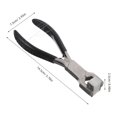 thumbnail image 2 of IDEANATEGRATE Pinzas Para Bisutería De Acero Inoxidable Con Ergonómico Para Trabajo Preciso En Metales, 2 of 8