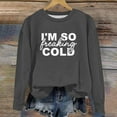 thumbnail image 6 of Girls Crewneck Oversized Sweatshirt Kids Fashion Long Sleeve Pullover Tops 1-12 Years qILAKOG Size Dark Gray11-12 Years, 6 of 7