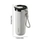 thumbnail image 3 of Yhmxh Utensilios de cocina Taza de café aislada al vacío de acero inoxidable de doble capa con tapa para beber Muebles para cocina Accesorios de cocina Mueble organizador cocina, 3 of 6