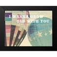 thumbnail image 2 of Davis Ashley 18x15 Black Modern Framed Museum Art Print Titled - Grow Old Balloons, 2 of 5