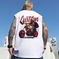 thumbnail image 2 of Camiseta sin mangas con estampado de motocicleta y anime japonés de verano para hombre, ropa de calle de moda Harajuku, camisetas sin mangas, chaleco Y2K de gran tamaño, 2 of 5