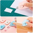 thumbnail image 4 of 15 Pieces Mini Utility Knives Candy Color Box Cutter Retractable Letter Opener Cloud Envelope Slitter Carton Opener Portable Cute Paper Cutter, 4 of 5