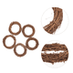 thumbnail image 2 of 5 Pcs Rattan Garland Wall Hanging Decor Door DIY Wreath Dreamcatcher Unique Hoops for Ring Pendant Xmas Crafts Christmas, 2 of 4