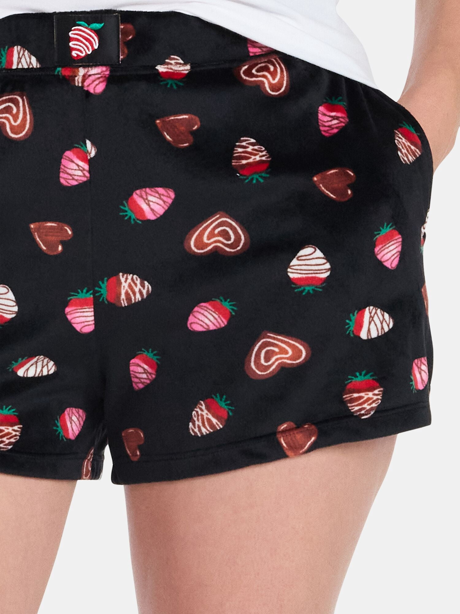 Valentine's Day Women's Sleep Shorts from Way to Celebrate, 2-Pack, Sizes XS-3X