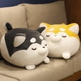 thumbnail image 2 of LIWEN 30/40/50cm Dog Plush Pillow Cute Animal Doll Fully Stuffed Accompany Sleeping Pillow Sofa Ornament Fat Dog Husky Shiba Inu Plush Toy Children Birthday Gifts, 2 of 8