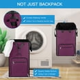 thumbnail image 4 of Mochila de lavandería Bukere, bolsa portátil plegable de 90 litros, 4 of 7