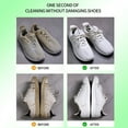 thumbnail image 4 of Limpiador de zapatos Crema Sin lavado | Limpieza de calzado multiusos y quitamanchas | Elimina las marcas amarillentas y negras | Fórmula fácil de limpiar con esponja | para zapatillas, cuero, lona, 4 of 7