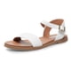 thumbnail image 1 of Sandalia Steve Madden Dina de piel blanca para mujer, talla 6.5, 1 of 8