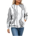 thumbnail image 2 of Frostluinai Graphic Sweat Shirts for Women Crewneck Long Sleeve Basic Pullover Loose Fit Casual Y2K Print Tops Everyday Casual Wear S-3XL, 2 of 7