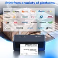thumbnail image 5 of Restored iDPRT Shipping Label Printer 4x6 Bluetooth Thermal Label Printer for Small Business and Shipping Package, Support Android, iPhone, Windows, macOS (Refurbished), 5 of 13