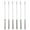 Multicolor, variant on Long 9.4-Inch Barbecue fork Set Of 6 Stainless Steel Dessert Roasting Sticks Multi-Color for Camping Cookouts