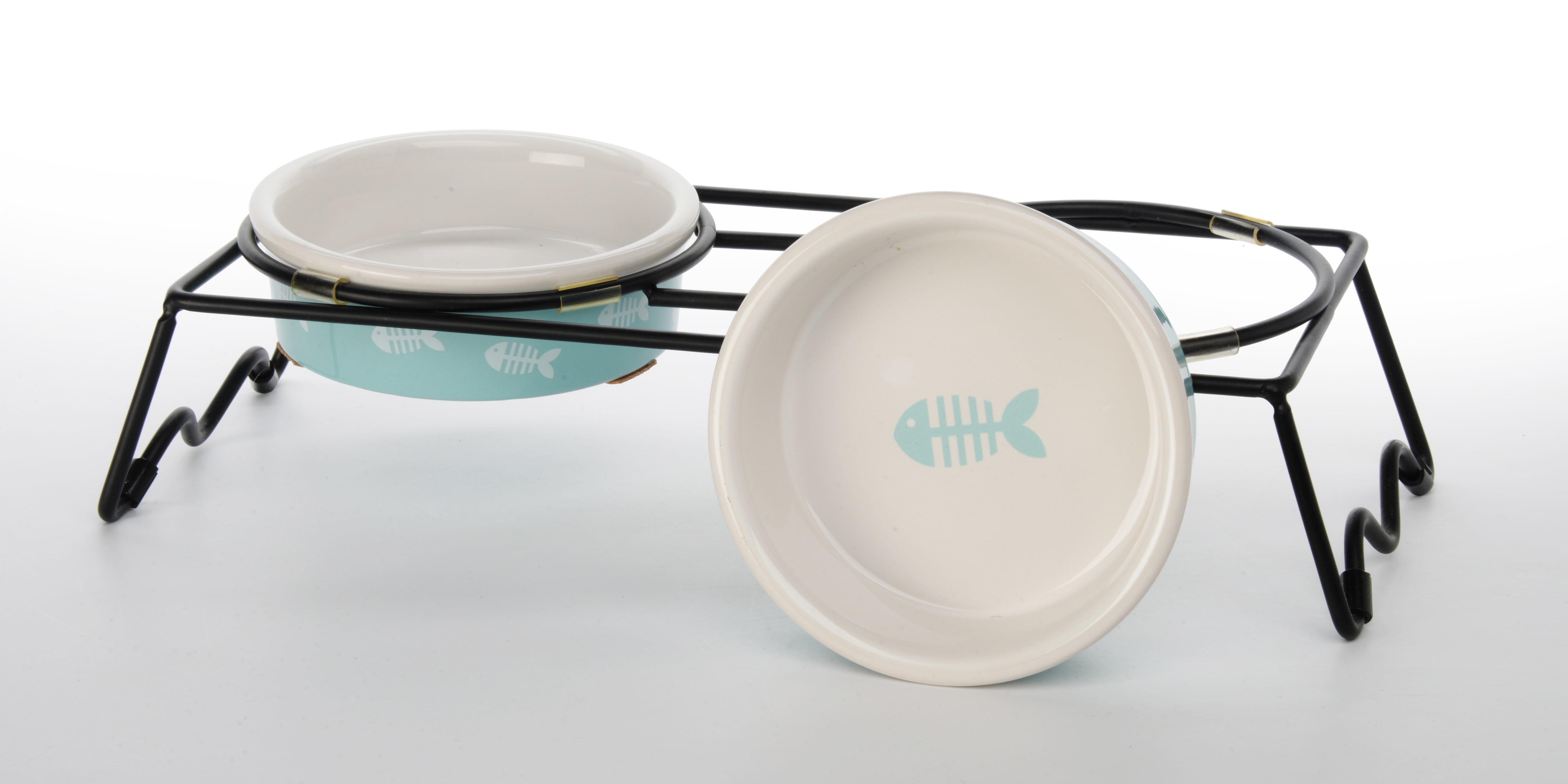 Signature Housewares Fish Cat Bowl 2025