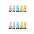 thumbnail image 2 of Beautynvta 10 Pcs Easter Mini Gnome Figures, PVC Tiny Gnome Rabbit Figurines for Gifts, Small Gnomes to Hide and Seek for Spring Easter Wedding Party Gift, 2 of 7
