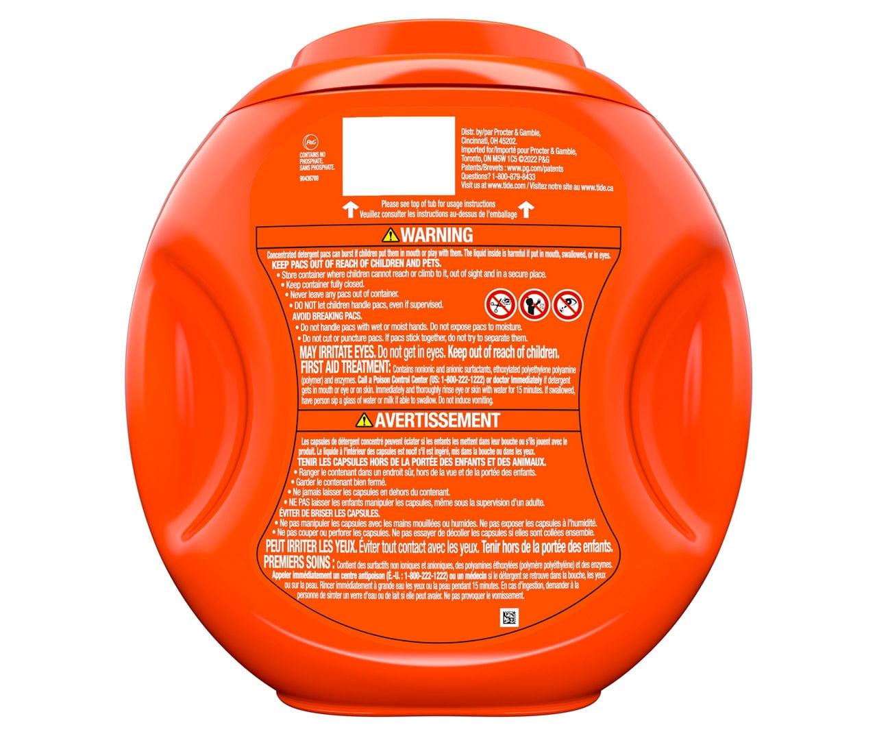 Tide Spring Meadow PODS 3in1 Liquid Laundry Detergent Pacs, 76-Count
