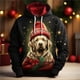 thumbnail image 4 of Sudadera con capucha navideña para hombre, sudadera con estampado 3D de animales, sudadera de manga larga, sudaderas casuales de gran tamaño para hombre, sudaderas con capucha, ropa, 4 of 5