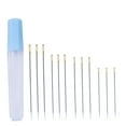 thumbnail image 5 of FELTECHELECTR 12 Pcs Knitting Needles Metal for Women Assorted Color Weaving Seaming Stitching Crafting, 5 of 8