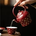 thumbnail image 5 of 180ML Ceramic Tea Kettle, Teapot with Handle for Kitchen Decoration, 5 of 7