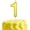 Gold, variant on Red number 7 candle, 7 birthday candle, premium Birthday Number Candles suitable for weddings, anniversaries and birthday celebrations 2.76 Inch number candle cake topper decoration supplies.