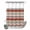 StripesKD1080, variant on No Hook Shower Curtain with Built-in Rings - Vintage Boho Tribal Washable Waterproof Fabric Bathroom Curtains for Hotel,Rentals, 72X 96 Inch Extra Long , Elephants Ivory Chocolate Brown
