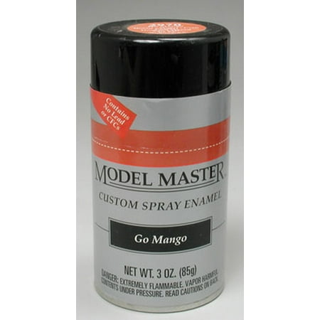 - Testors Model Master Automotive Enamel Go Mango Spray 1:0 Scale