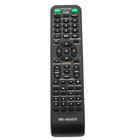 RM-AAU019 Replace Remote for Sony AV Audio System HT-SF2000 HT-SS2000 HTSS2000
