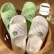 thumbnail image 4 of Lindas zapatillas Sanrio de suela blanda dibujos animados Keroppi Kuromi Cinnamoroll hogar interior Eva Trampling sandalias y zapatillas de verano para mujer, 4 of 7