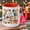 Orange, variant on Ceramic Coffee Mug with Scary-Funny Pumpkin Fall Design & "My Favorite Fall" Text - Reusable Cup, Non-Slip Grip for Hot/Cold Drinks - Spooky Gift for Office,, or for halloween/Christmas/New Year Part
