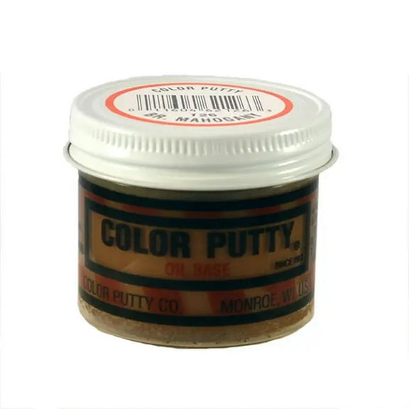 Color Putty 3.68 Oz. Brown Mahogany Oil-Based Putty CP-6-126BRMAH
