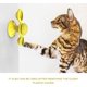 thumbnail image 4 of Shxx Interactive Windmill Cat Toys With Catnip : Cat Toys For Indoor Cats Funny Kitten Toys With Led Light Ball Suction Cupcat Nip Toy For Cat Chew,ye, 4 of 5