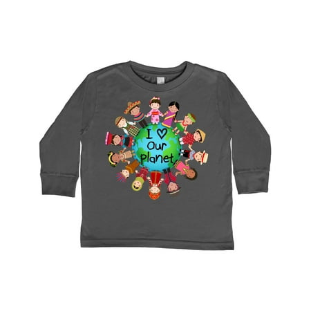 

Inktastic Earth Day International Gift Toddler Boy or Toddler Girl Long Sleeve T-Shirt