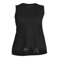 thumbnail image 5 of Avia Women's Plus Size Burnout Snakeskin Print Top, 5 of 5